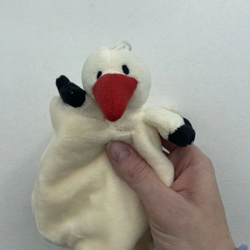 Stork Plush Baby Lovey Water Bird Marsh Wetland‎ Lake Wildlife Stuffed Animal